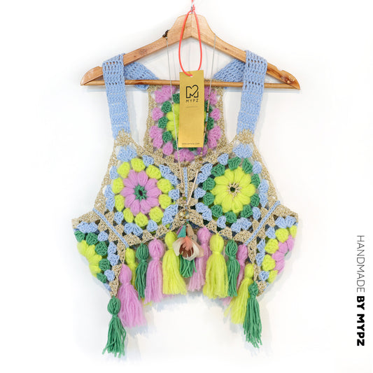 Crochet kit - MYPZ Festival top Lemon (ENG-NL-DE-FR-ES)