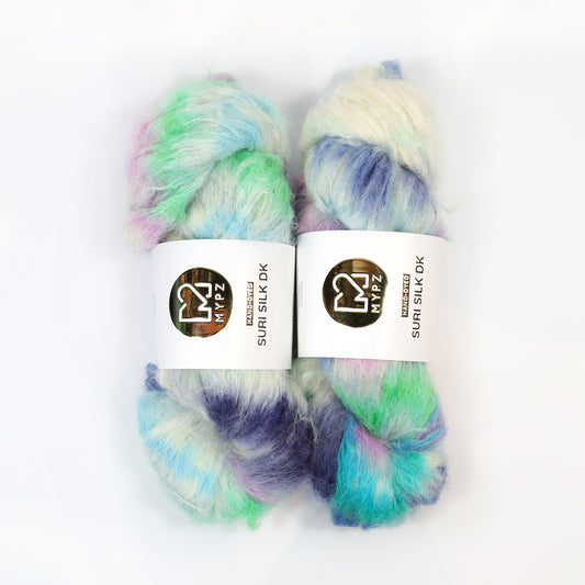 MYPZ Suri Silk DK – tinto a mano Blue Lagoon