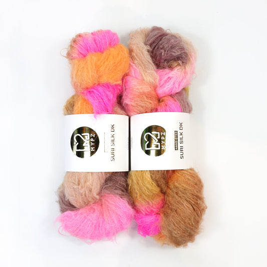 MYPZ Suri Silk DK – tinto a mano Pecan