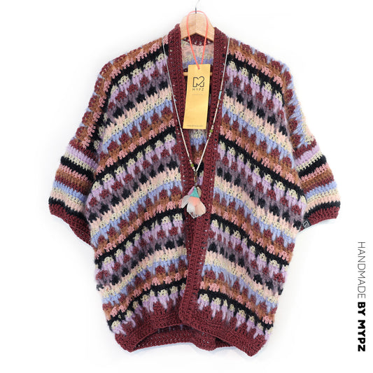 Kit per realizzare all’uncinetto – Cardigan MYPZ Woodland n. 5 (ENG-NL-DE-ES-FR-IT-NO-DA-SV)