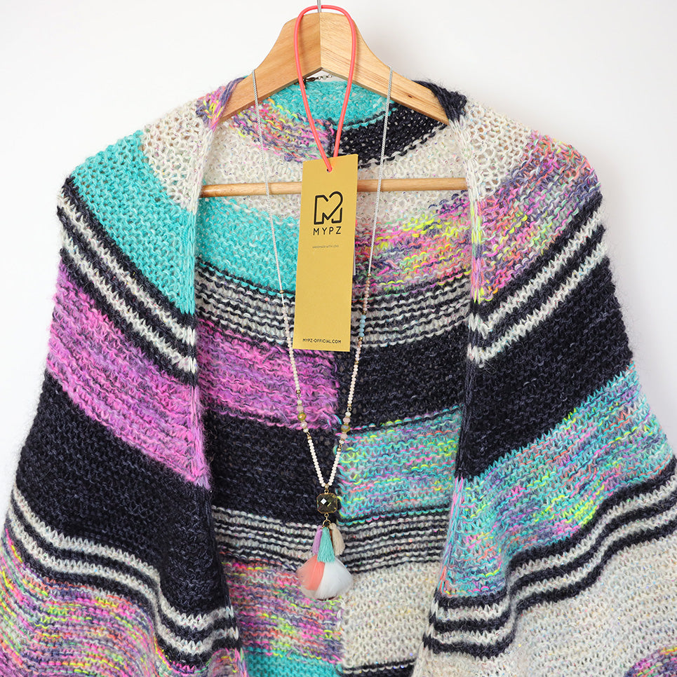Knitting Kit - Wings of Color Shawl No6 (ENG-NL)