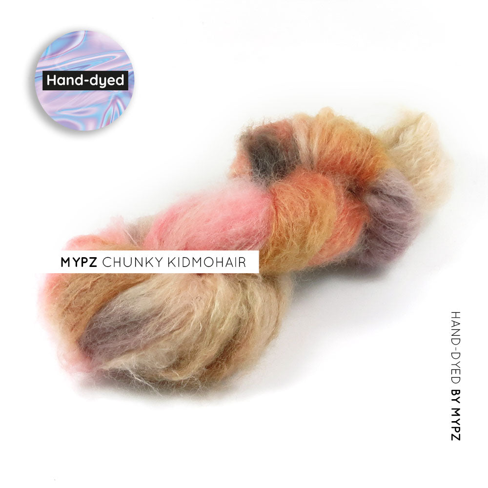 MYPZ chunky kidmohair Brown Love