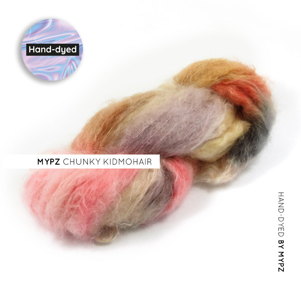 MYPZ chunky kidmohair Brown Love