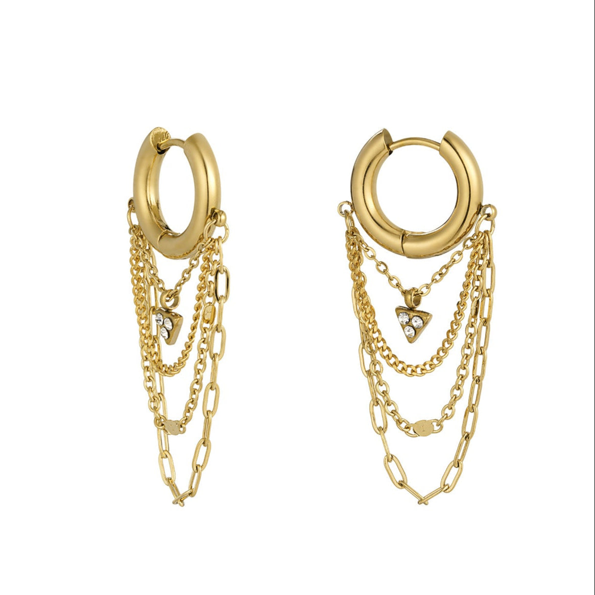 Diamond earrings