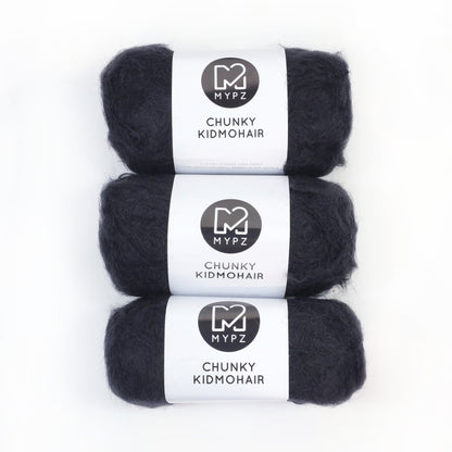 MYPZ Chunky Kidmohair DK – Black
