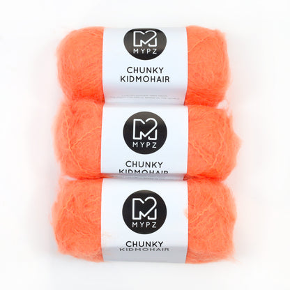 MYPZ Chunky Kidmohair DK – Neon Orange