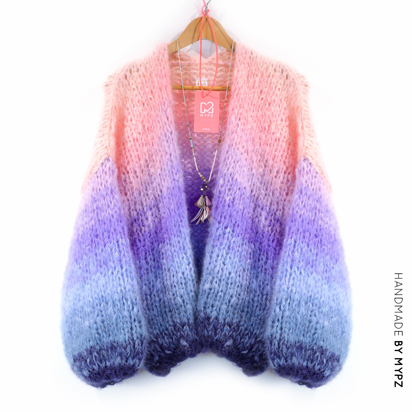 Knit pattern – MYPZ short chunky Mohair cardigan Blue Sky No15 (ENG-NL-DE) (kopie)