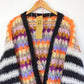 Crochet kit - MYPZ Mohair Granny stripes cardigan Butterfly (ENG-NL)