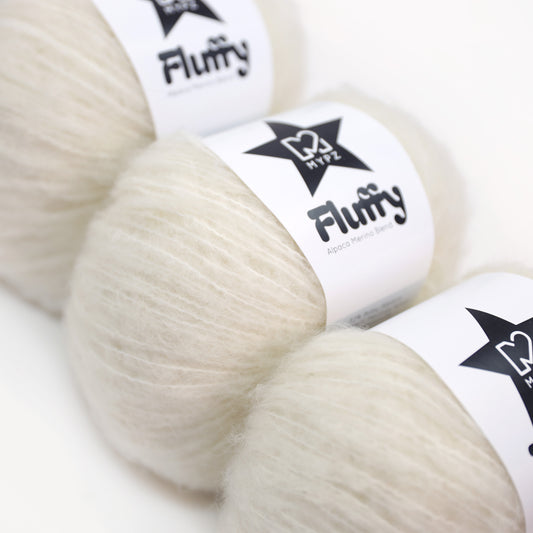 MYPZ Fluffy Off White