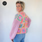 Crochet pattern - MYPZ Granny square mohair cardigan Marshmallow (ENG-NL-DE)