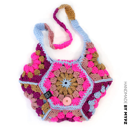 Crochet pattern - MYPZ hexagon bag Everly (ENG-NL-DE)