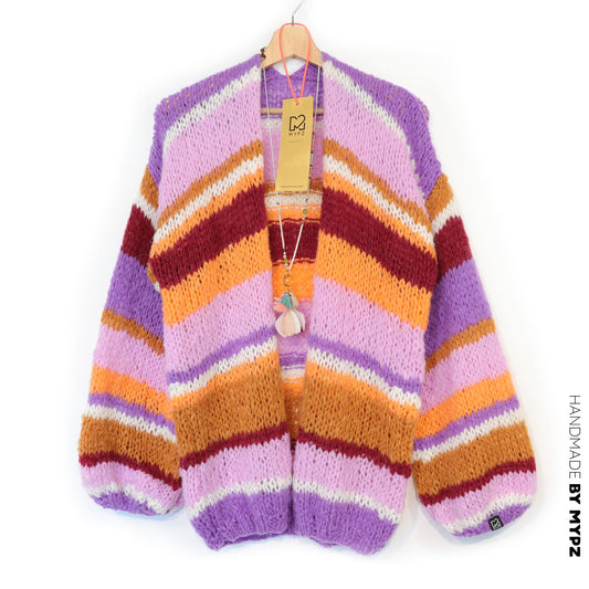 Kit per lavorare a maglia – MYPZ Light Alpaca Cardigan Sweet Hugs No10 (ENG-DE-NL-ES-FR-IT-DA-SV-NO)