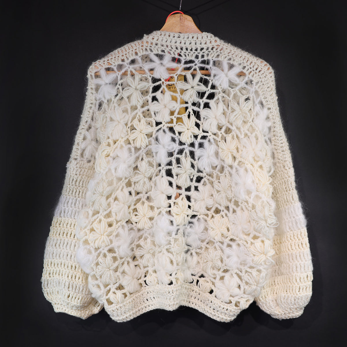 Schema all'uncinetto - MYPZ cardigan bomber corto Wildflower (ENG-DE-NL-ES-FR-IT-DA-SV-NO)