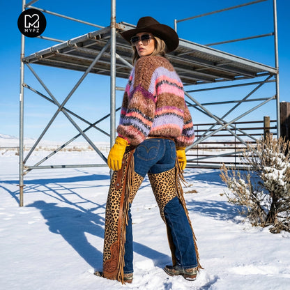 Knitting Kit – MYPZ Chunky Mohair Cardigan Tiger No.15 (ENG-NL-DE)