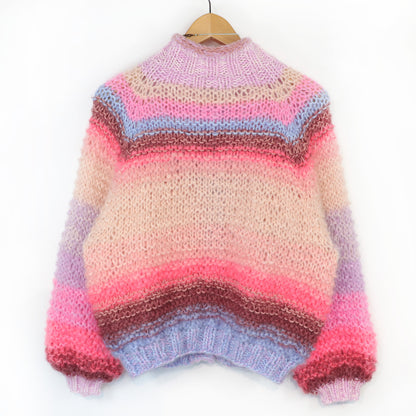 Knit Pattern – MYPZ top-down bomber cardigan Blush en Rouge No10 (ENG-NL-DE)