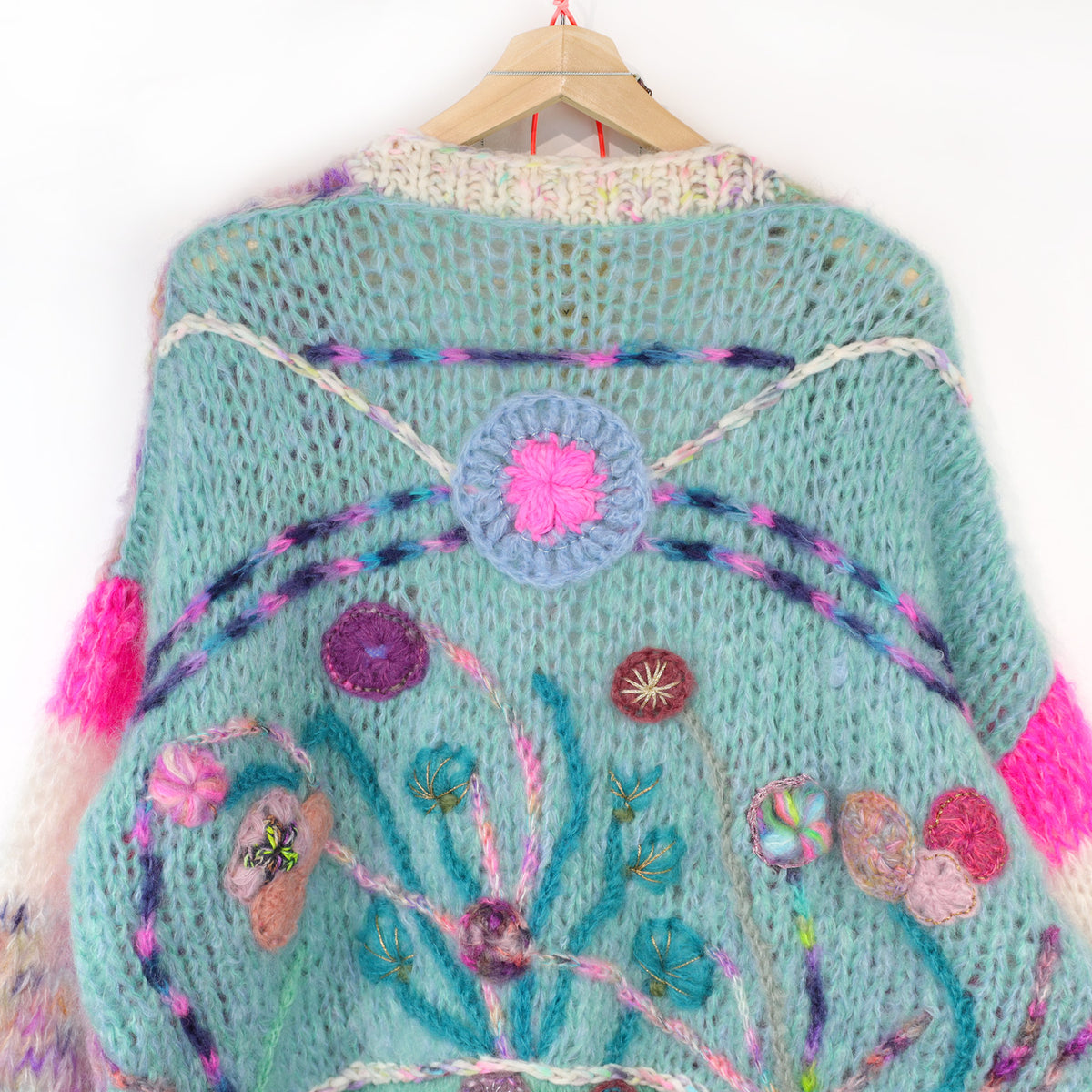 Cardigan Wild Romance in mohair chunky MYPZ