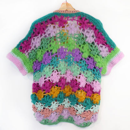 Crochet kit - MYPZ Wildflower cardigan (ENG-NL-DE-FR-ES)