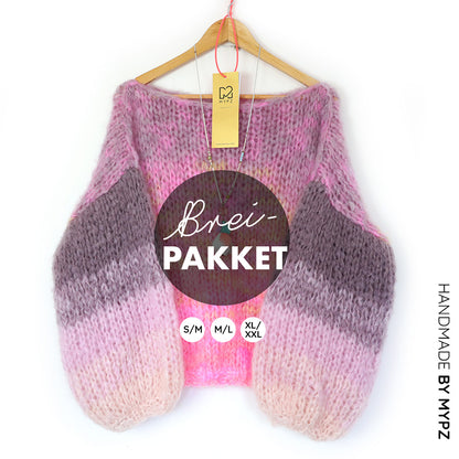 Knitting Kit – MYPZ Basic Chunky Pullover Karma No15 (ENG-NL)