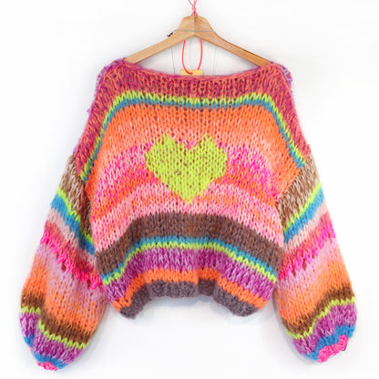 Knitting Kit – MYPZ Short Chunky Pullover Nomad Nights No15 (ENG-NL-DE)