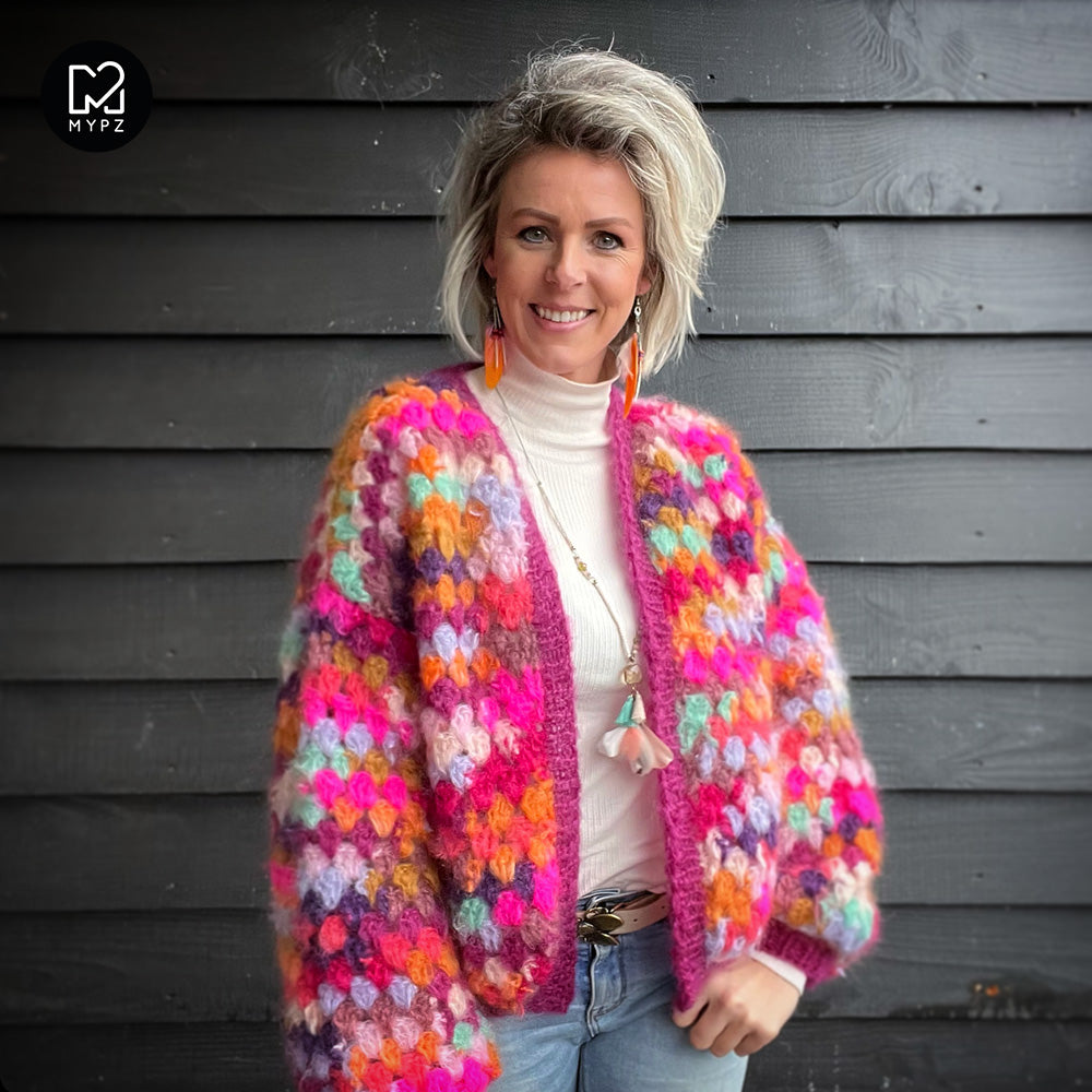 MYPZ Chunky Mohair Cardigan Desire