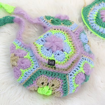Crochet pattern - MYPZ hexagon bag Cocktail (ENG-NL-DE)