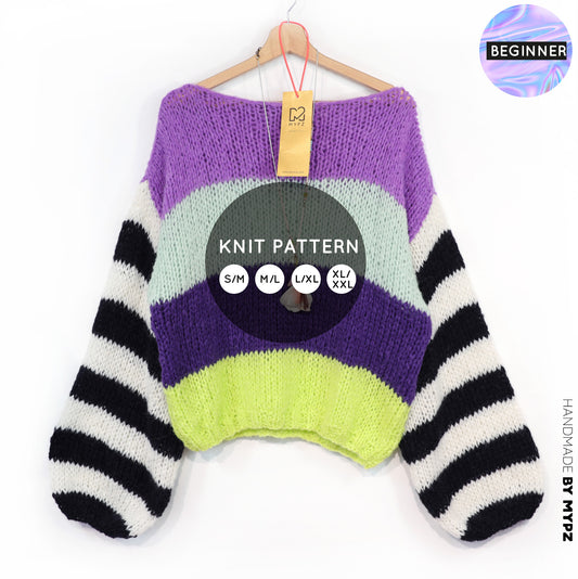 Knitting pattern – MYPZ  Light Alpaca Pullover Cloud Kiss No10 (ENG-NL-DE)