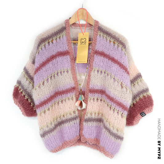 MYPZ Short Light Mohair Cardigan Emma