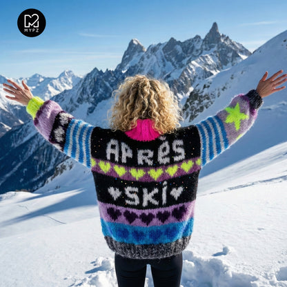 Knitting Kit – MYPZ Chunky Mohair Pullover Après Spark No.9 (ENG-NL-DE)