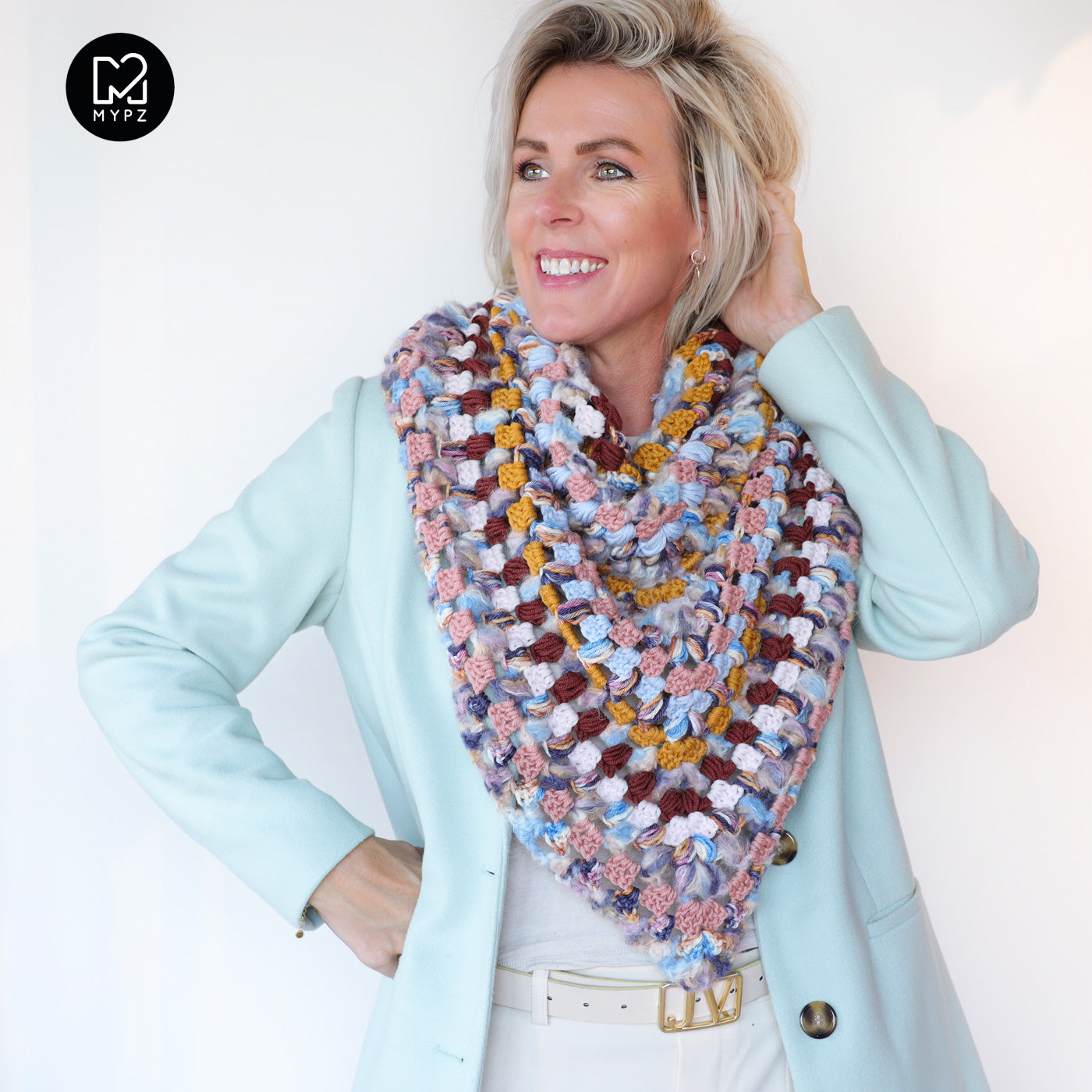 Crochet kit – MYPZ Shawl Western (ENG-NL)