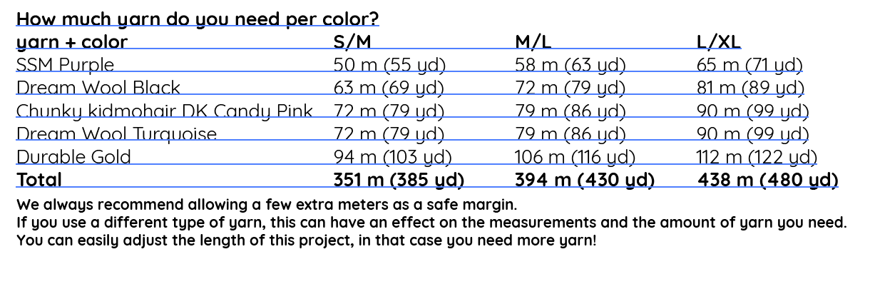 Crochet pattern - MYPZ Festival top (ENG-NL-DE-FR-ES)