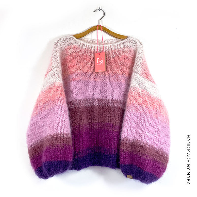 MYPZ striped mohair pullover jolie