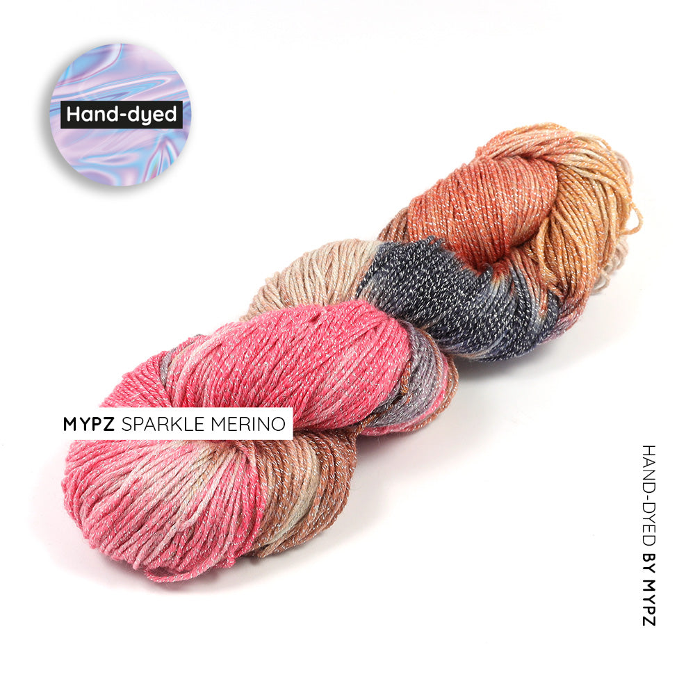 MYPZ Sparkle Merino Brown Love