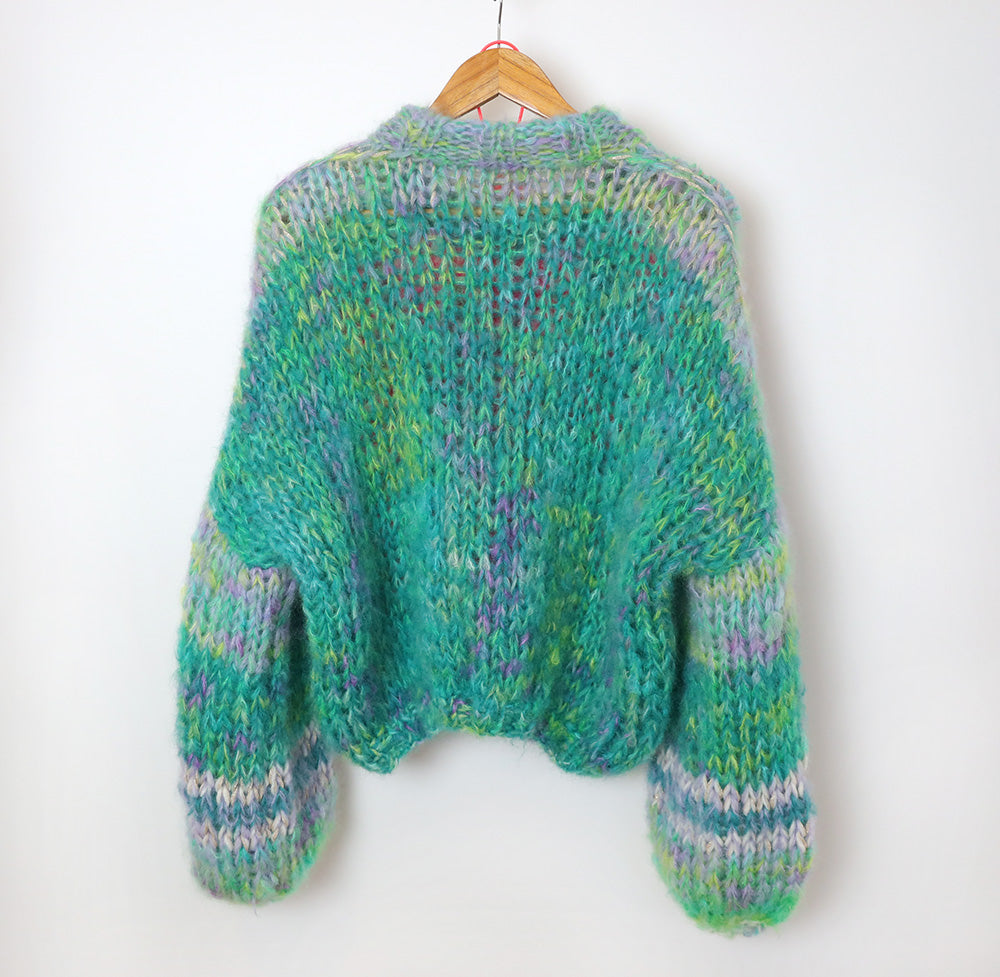 Chunky Mohair Pullover Girl Power!